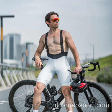 Trèanadh nam fear Trèanadh Bib Shorts a &#39;rothaireachd bibs bibs